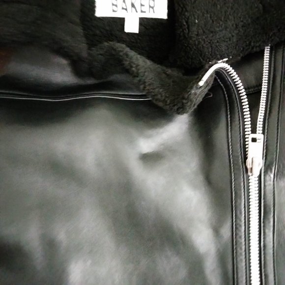 Walter Baker Adele Leather Jacket Black Medium - Picture 6 of 7